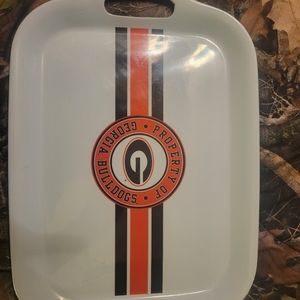 Georgia Bulldog Serving Tray